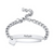 Women’s Personalised Bracelet with Heart Charm