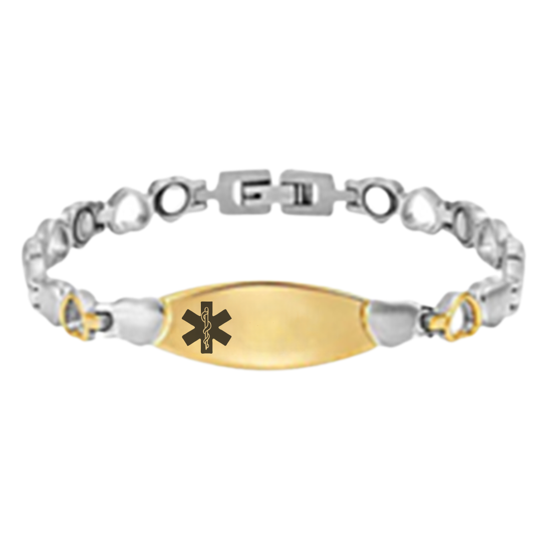 HeartSafe Luxe Medical ID Bracelet