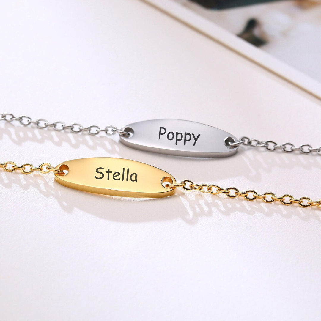 Personalised Child Identification Bracelet