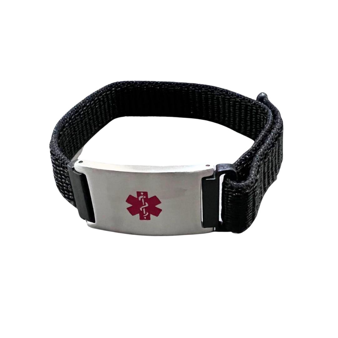 Adjustable medical deals alert bracelet