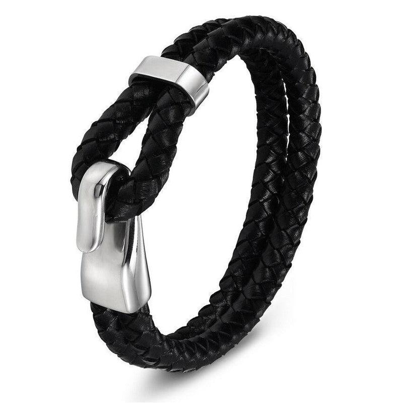 Leather hook deals bracelet