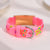 Butterfly Pink Silicone Medical Alert Bracelet with Rose Gold Bar-Medical ID Bracelet-Auswara