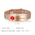 Chic Rose Gold Mesh Medical ID Bracelet-Medical ID Bracelet-Auswara