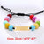 Colourful Beaded Bracelet with Engravable Bar for Kids-Kids Bracelet-Auswara