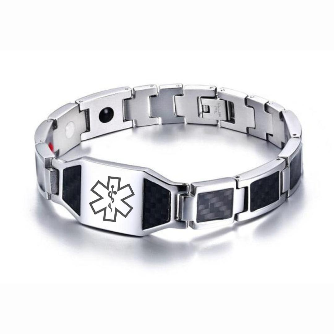 (Copy) AeroLuxe Medical Link Bracelet-Medical ID Bracelet-Auswara