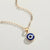 Dark Evil Eye Necklace-Evil Eye Necklace-Auswara