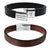 EternaLuxe Personalised Leather Band Bracelet-Personalised Bracelet-Auswara