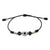 Evil Eye Adjustable Rope Weave Bracelet-Evil Eye Bracelet-Auswara