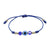 Evil Eye Adjustable Rope Weave Bracelet-Evil Eye Bracelet-Auswara