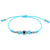 Evil Eye Adjustable Rope Weave Bracelet-Evil Eye Bracelet-Auswara