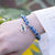 Evil Eye Beads Bracelet with Eye Charm-Evil Eye Bracelet-Auswara