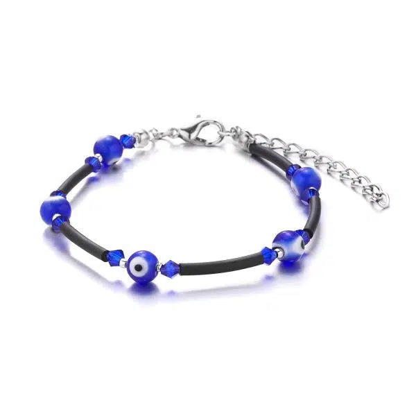 Evil Eye with Rubber Band Bracelet-Evil Eye Bracelet-Auswara