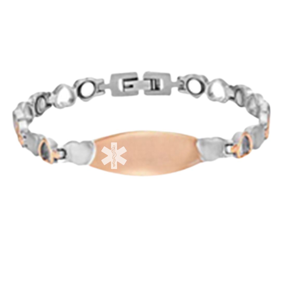 HeartSafe Luxe Medical ID Bracelet-Medical ID Bracelet-Auswara