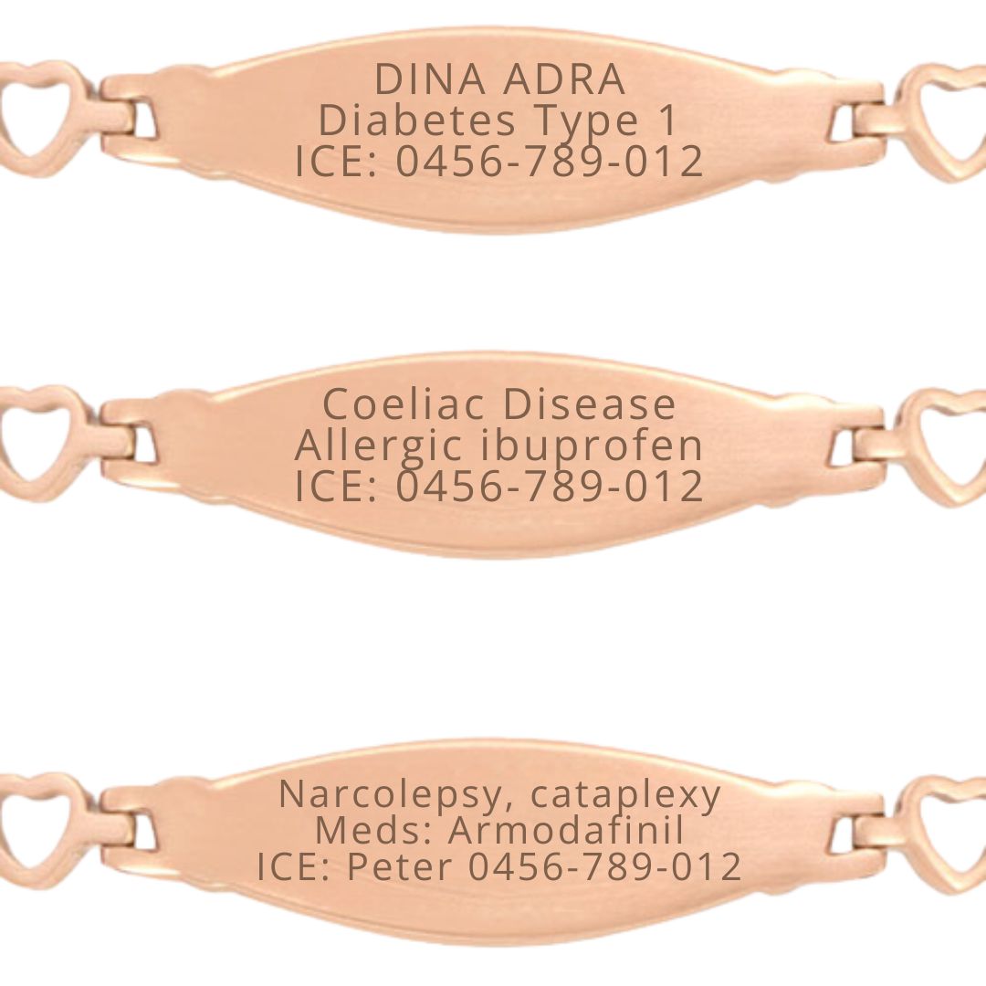 HeartSafe Luxe Medical ID Bracelet-Medical ID Bracelet-Auswara