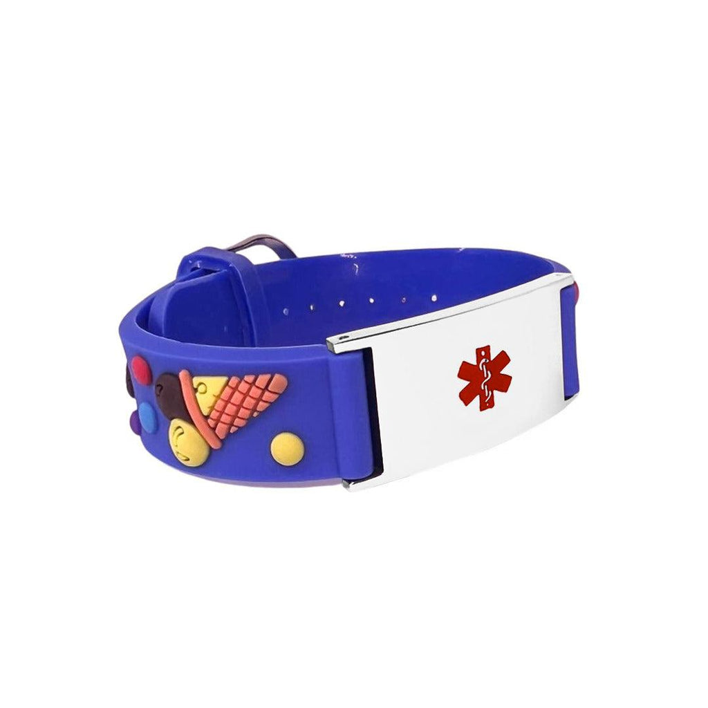 Ice Cream Kids Medical Alert Bracelet