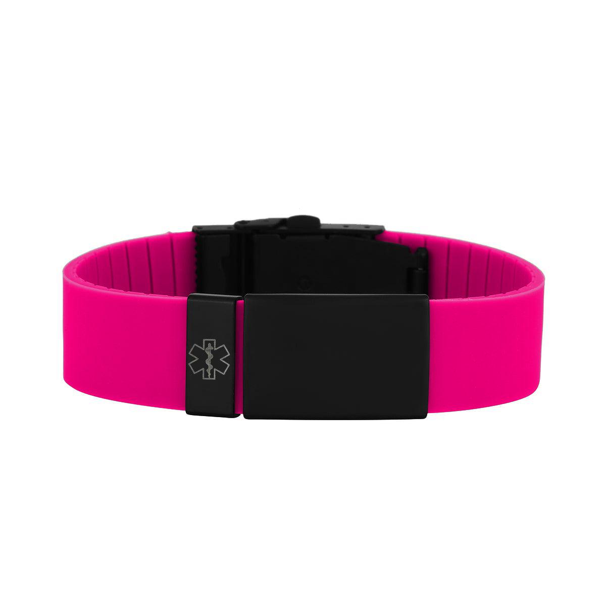 ActiveWear Sport Silicone Bracelet Replacement in Light Pink