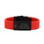 Kopo Red Adjustable Silicone Sports Medical ID Bracelet