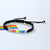 LGBT Couples Bracelets with Cubic Zirconia-LGBT Bracelet-Auswara