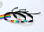 LGBT Couples Bracelets with Cubic Zirconia-LGBT Bracelet-Auswara