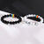 LGBT Rainbow Beaded Couple Bracelets with Magnetic Bell-LGBT Bracelet-Auswara