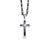 Large Cross Pendant with Chain Necklace-Cross Necklace-Auswara