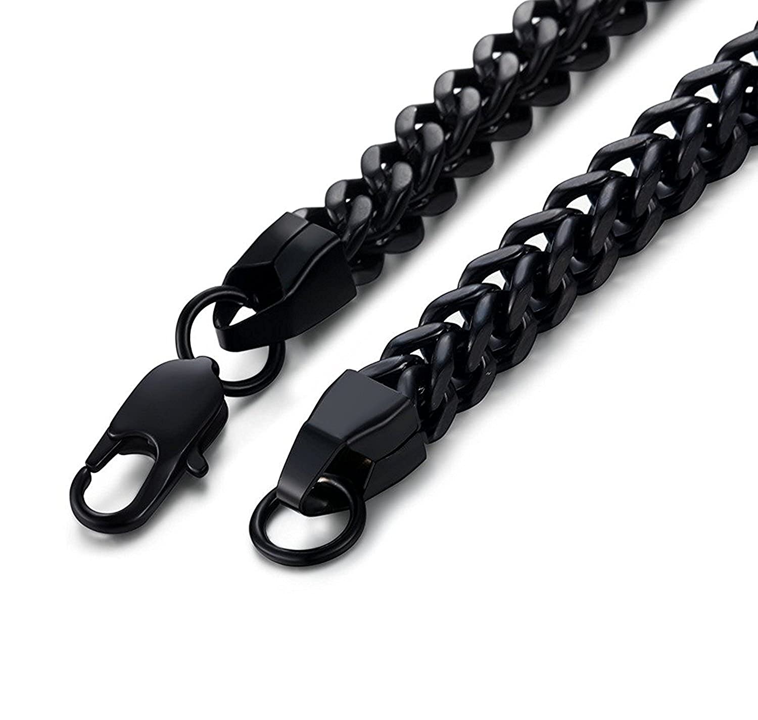 Men’s Black Chain Bracelet-Chain Bracelet-Auswara