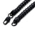 Men’s Black Chain Bracelet-Chain Bracelet-Auswara