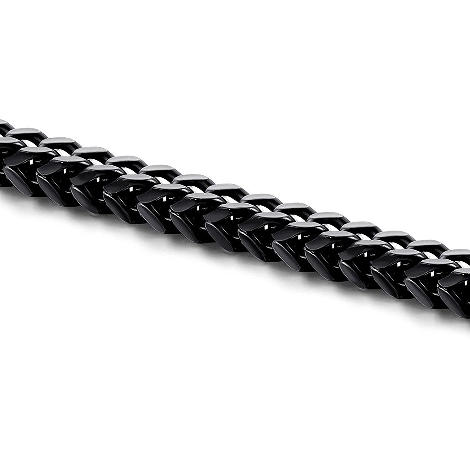 Men’s Black Chain Bracelet-Chain Bracelet-Auswara