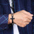 Men's Cuban Link Cross Bracelet-Cross Bracelet-Auswara