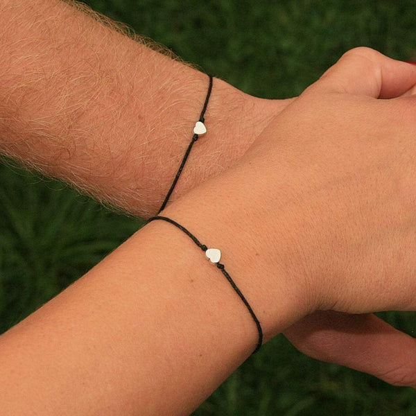 Mini Heart Friendship Bracelet Set