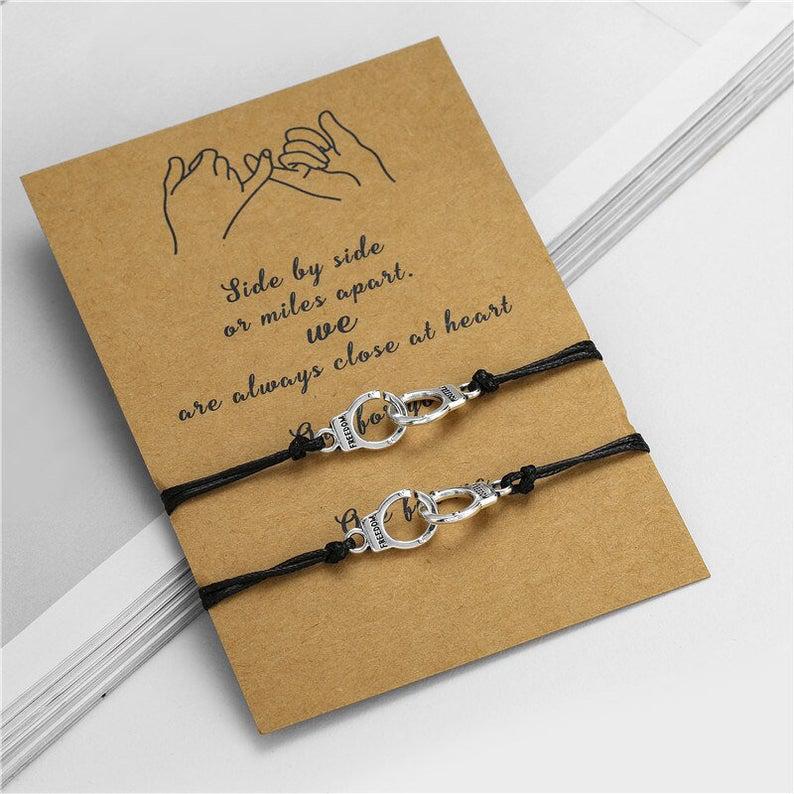 Partner in Crime Couple Bracelet Set-Couple Bracelet-Auswara