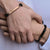 Personalised Couples Bar Bracelets with Cubic Zirconia-Couple Bracelet-Auswara