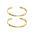 Personalised Custom Cuff Gift Set-Couple Bracelet-Auswara