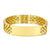 Personalised Gold Colour Link Bracelet-Personalised Bracelet-Auswara