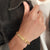Personalised Gold Colour Unisex Medical Alert ID Bracelet-Medical ID Bracelet-Auswara