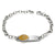 Personalised Medical Alert Gold/Silver Colour Bracelet-Medical ID Bracelet-Auswara