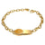 Personalised Medical Alert Gold/Silver Colour Bracelet-Medical ID Bracelet-Auswara