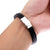 Personalised Silicone & Leather Medical Alert Bracelet-Medical ID Bracelet-Auswara