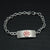 Personalised Stainless Steel Medical Alert Chain Bracelet-Medical ID Bracelet-Auswara