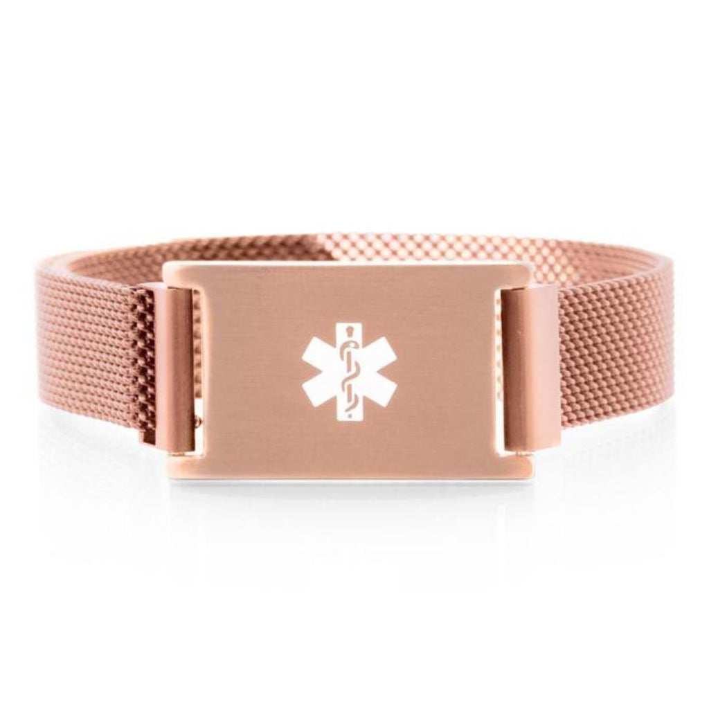 Magnetic medical alert bracelets store