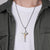 Saint Benedict Crucifix Cross Necklace-Cross Necklace-Auswara