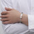 Silver Colour Medical Link ID Bracelet-Medical ID Bracelet-Auswara