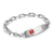 Silver Colour Medical Link ID Bracelet-Medical ID Bracelet-Auswara