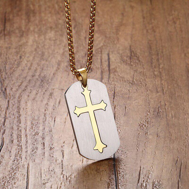 Gold and on sale silver crosses