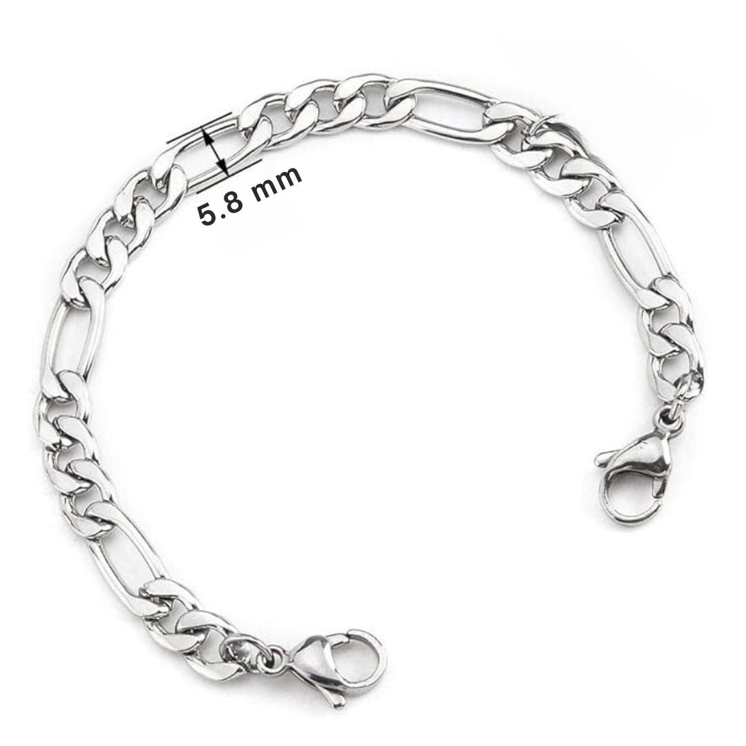 Silver Lace Medical Alert-Medical ID Bracelet-Auswara